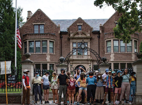 Nearly 70 people arrested during Line 3 protest at Gov’s Residence