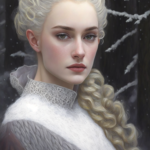 Dazzlecat_Portrait_Snowfall_Winter_Forest_Snow_Queen_Beautiful__56a0ef66-49ab-489e-b9cd-0fd4e27b6709