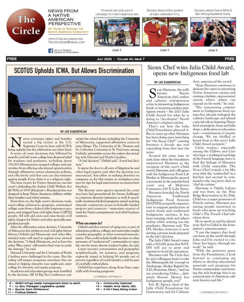 The Circle News From A Native American Perspective