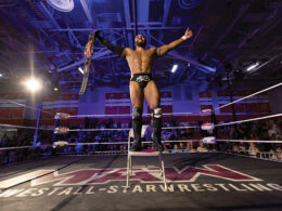 Native-run wrestling promoter offers bodyslamming with a purpose