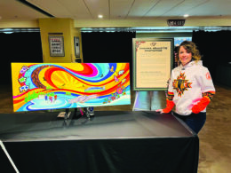 Indigenous mural debuted at MN Wild hockey game